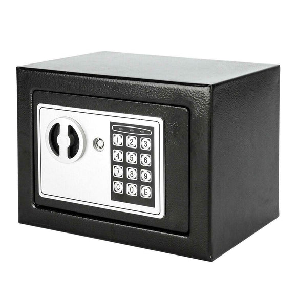 Electronic Safe Box – Solid Steel, Fireproof & Durable - With Dual Unlock Safety - Gadfever