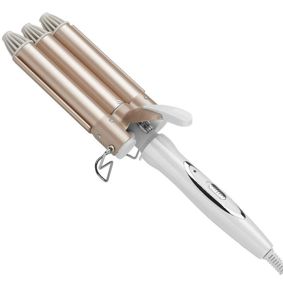 Professional Curling Iron with Triple Barrel - Gadfever