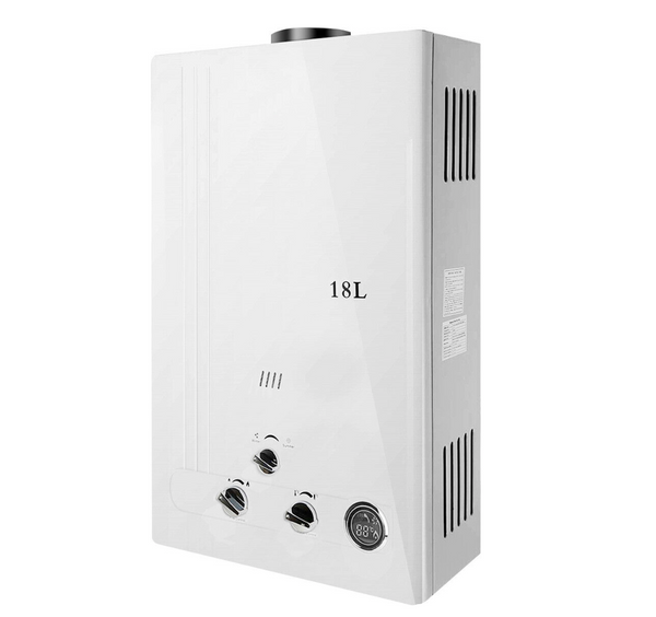 Tankless 18 L 4.8 GPM Propane Gas On-Demand Instant Hot Water Heater w –  Gadfever