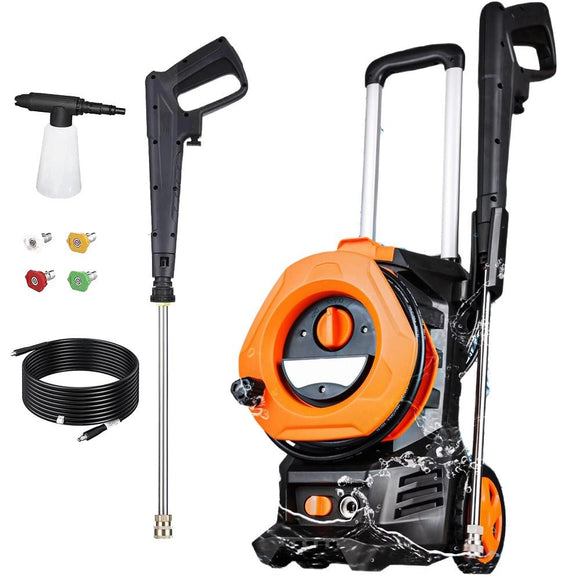 3380 PSI High Powered Electric Pressure Washer 2 GPM Power Washer - Gadfever