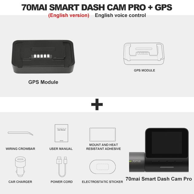 70mai Dash Cam Pro 1944P HD – Gadfever