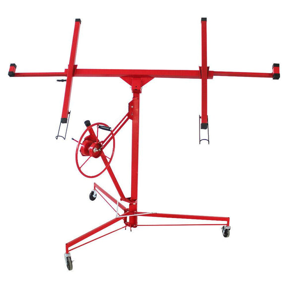Easy-to-assemble All-welded 11ft Steel Drywall Lift Panel Construction Tool - Gadfever