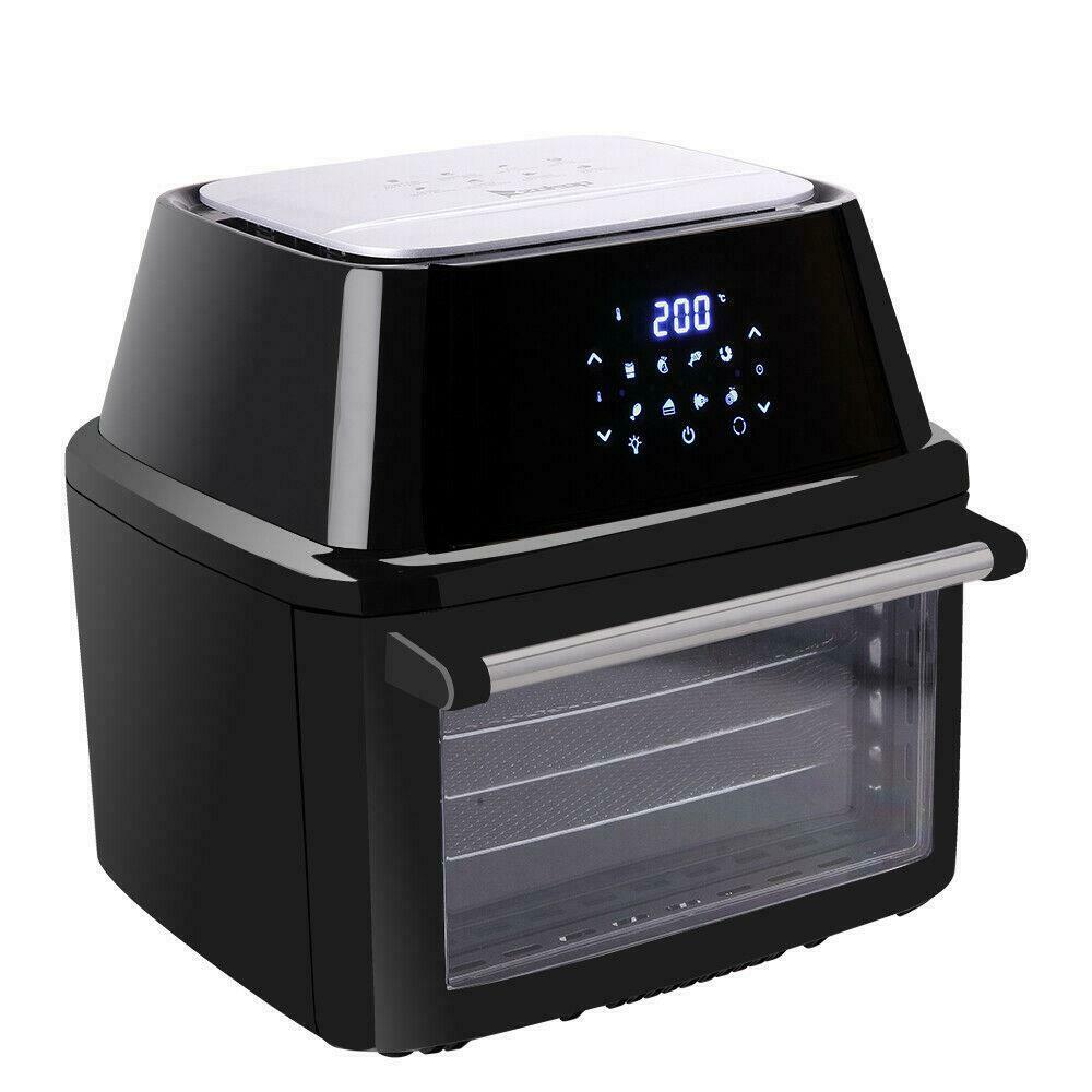 Air Fryers Oven on Sale, 16.91-Quart Electric Fryer with 8-in-1 LED  Digital, 1800W Air Fryers Oven w/Dehydrator & Rotisserie, 8 Accessories,  Upgraded Touch Screen, for Cook, Fry, Grill, Bake, S9512 