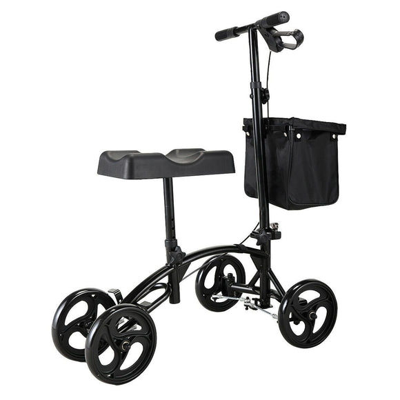 Height Adjustable 4-Wheel Medical Knee Walker Scooter - Gadfever