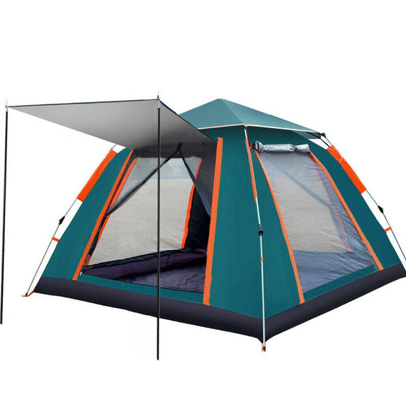 Instant Pop-up Family Camping Tent for 3-4 People - Gadfever