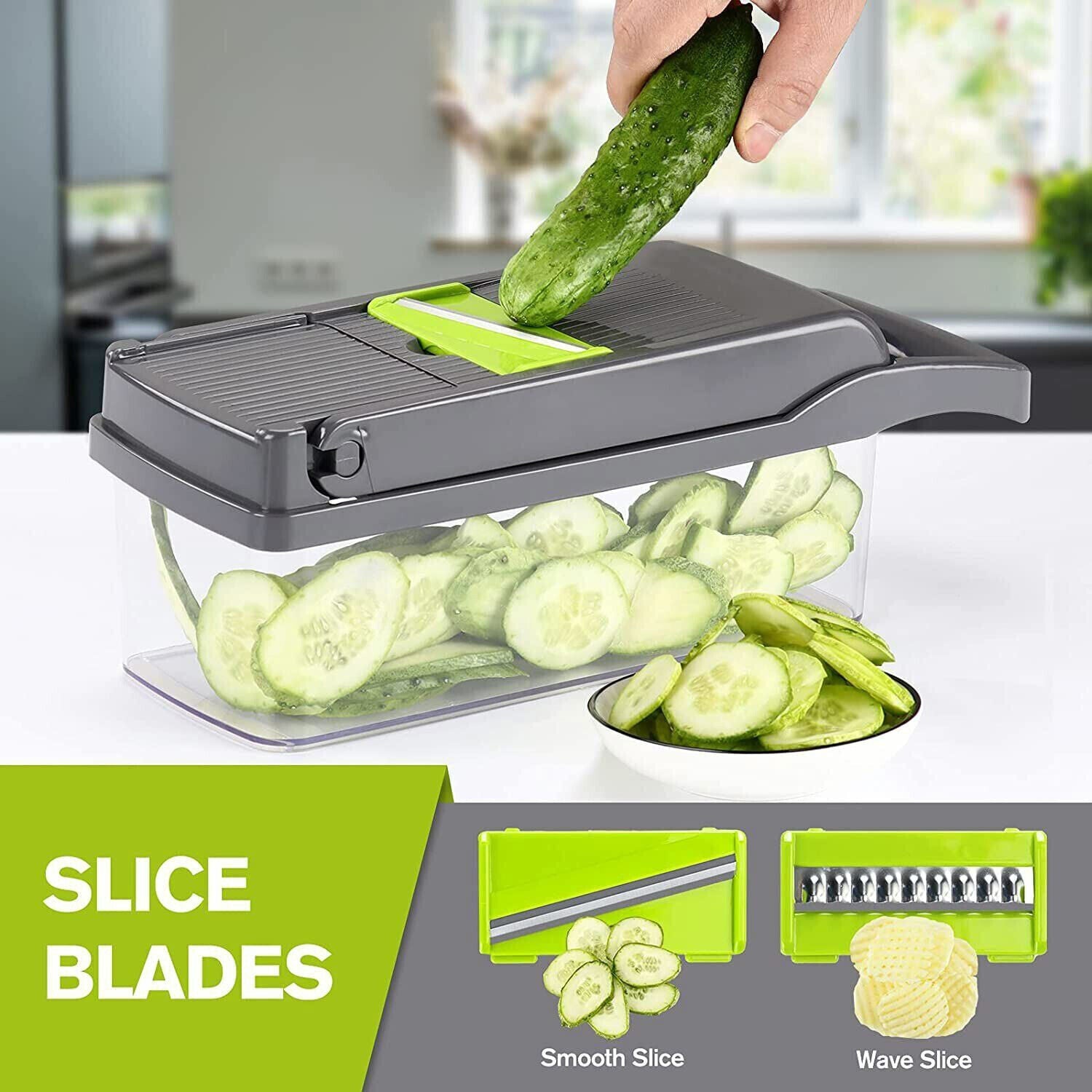 Slice 14 in 1 Food Chopper, For Kitchen