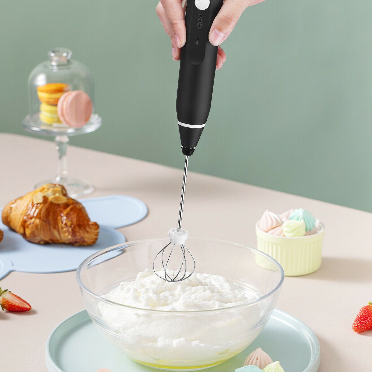 Professional Electric Mixer HandHeld Mixers Beaters Whisks