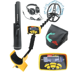 Professional Metal Detector - User-Friendly Metal Detection with 32 ft Depth Precise Targeting